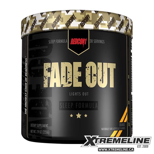 Redcon1 Fade Out Sleep Aid Canada xtremeline.ca Xtremeline Supplements