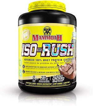 MAMMOTH - ISORUSH WHEY PROTEIN 5 LB