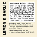 FlavorGod Lemon & Garlic Spice, 141g