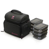 Performa 6 Meal Cooler Bag, Black/Pink
