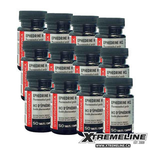 Synergenex Ephedrine HCl, 12 x 50 Tablets